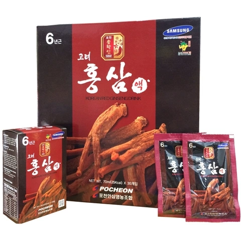 Nước Hồng Sâm 6 năm tuổi Pocheon (Hàn Quốc) HOT196