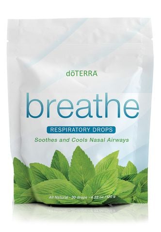 Kẹo ngậm mở đường thở hô hấp thông thoáng, dễ thở Breathe® Respiratory Drops (TDHH01)