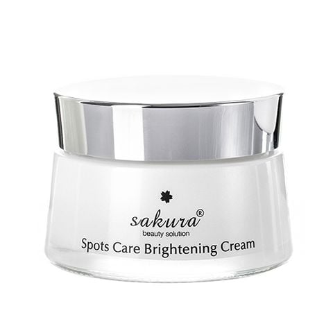 Sản phẩm dưỡng trắng da và ngăn ngừa sạm nám Sakura Spots Care Brightening Cream (SA32)
