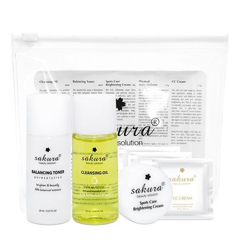 Bộ chăm sóc da cơ bản Sakura Travel Kit (SA02)