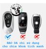 Bao Da Chìa Khoá Mec C-Class, E-Class, S-Class W223 (dòng mới 2022), bao da Mercedes Ép Phom handmade da thật 003e