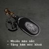 Bao Da Chìa Khoá Mec C-Class, E-Class, S-Class W223 (dòng mới 2022), bao da Mercedes Ép Phom handmade da thật 003e