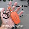 Bao da bọc ốp chìa khoá Vinfast VF3 xe điện VF 3 handmade da thật 004b
