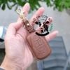 Bọc da Vinfast VF6, VF7, VF9, VF8 xe điện VF 6, VF 7, VF 9, VF 8, VF6S VF6 Plus VF8S VF8 Ép Phom handmade da thật 003b