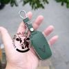 Bao da bọc ốp chìa khoá Vinfast VF3 xe điện VF 3 handmade da thật 004b