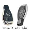 Bao Da Chìa Khóa ô tô mercedes, mec (Da Thật, Giá tận Xưởng màu thật như ảnh) 001