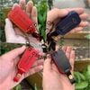 Bao Da Chìa Khóa Ôtô Chevrolet Cruze, Aveo, Trailblazer, Colorado, Spark, Orlando ( da bò thật 100%, khắc tên sdt lên bao da) (chìa gập) 001