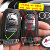 Bao da chìa khoá ô tô Audi A3, A4, A5, A6, A8, A4L, A6L, Q5, Q7 handmade da thật 002