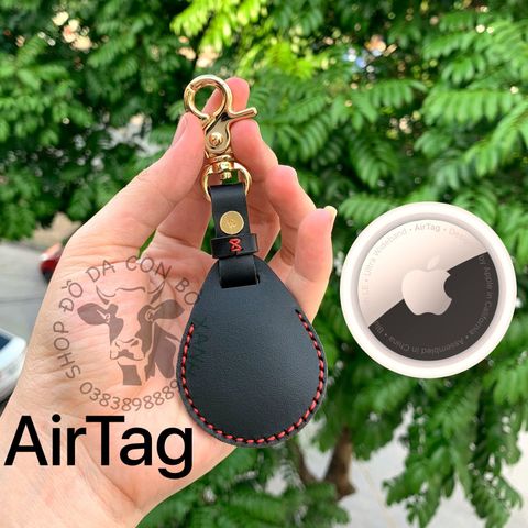  Bao da Apple Airtag, Air Tag da thật handmade 