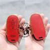 Bao da chìa khoá Audi A3, A4, A5, A6, A7, A8, A4L, A6L, Q5, Q7 handmade da thật 001