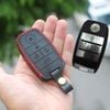 Bao da 5 nút dùng cho chìa smartkey xe hơi Kia Sedona 008
