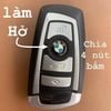 Bao da chìa khoá ô tô BMW series 3 5 7 X GT da bò 100% HandMade kèm móc khoá 002