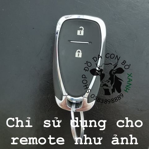  Bao da chìa khóa Chevrolet Trax handmade da thật  khắc tên sđt 004 