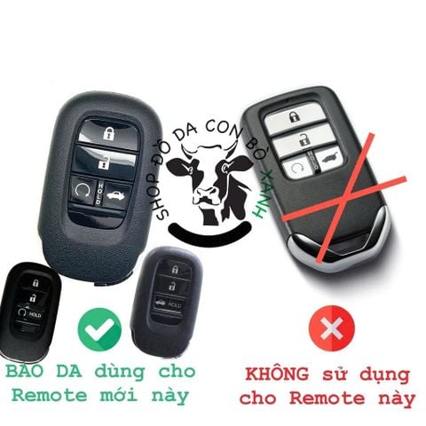  Bao Da Chìa Khoá Honda HRV 2022 2024, CRV All New, Civic 2022 , 2023, Accord, NEW Civic 2022 ép phom Da Thật 006e 