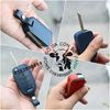 Bao Da Chìa Khoá Hyundai i20, i30, Accent, Elantra Handmade Da Thật (chìa gập mẫu cũ) 002