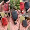 {Da Bò Tự Nhiên} Bao Da Chìa Khóa Cơ Xe Honda Brio, City 2014-2018  Da Bò Nhiều màu sắc. Có Móc Đi Cùng 002