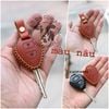 Bao da chìa khóa Toyota Vios, Yaris, Innova, Altis, Fortuner, Hilux, Camry 2006 - 2012 handmade da thật (chìa cơ) 001