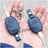 Bao da chìa khóa Honda civic, CRV, CR-V 2006 2012, city 2010 handmade da thật (chìa cơ) 001