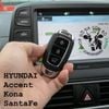 Bao Da Chìa Khóa Ôtô Hyundai Accent, Kona, Santafe Da Bò Nhập Khẩu, Khắc Tên + Số ĐT Chủ Xe 009