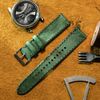 Dây đồng hồ da bò thật Handmade
