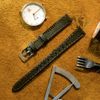 Dây đồng hồ da nữ khóa inox cao cấp + tặng chốt và dụng cụ mở chốt