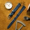 Dây đồng hồ da nữ khóa inox cao cấp + tặng chốt và dụng cụ mở chốt