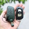 Bao Da Chìa Khóa Vinfast Lux, Lux A, Lux SA Da Bò Nhập Khẩu, Khắc Tên, Số Đt Lên Bao Da 002