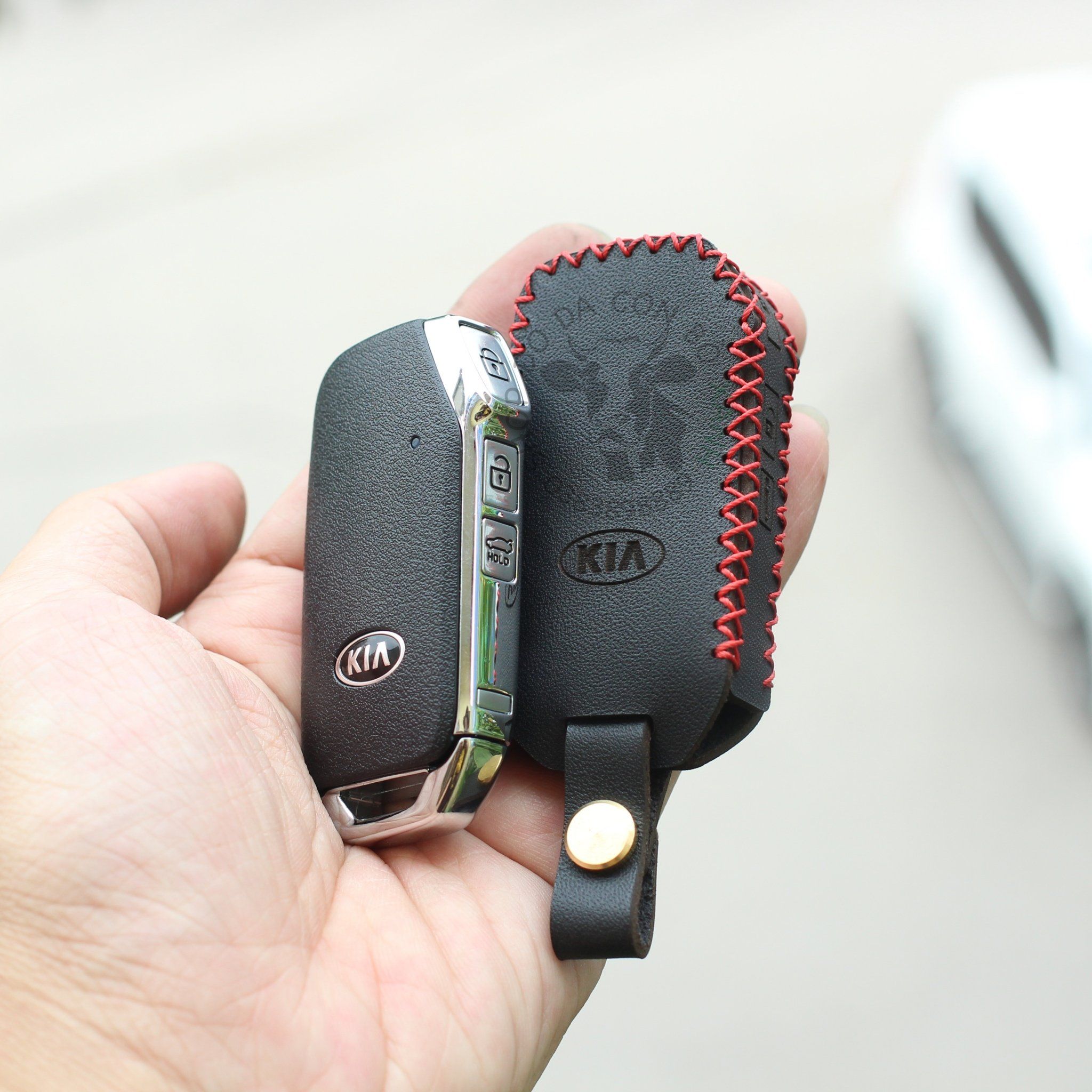 Bao Da Chìa Khóa Kia Cerato 2019-2022 Da bò 100% 009