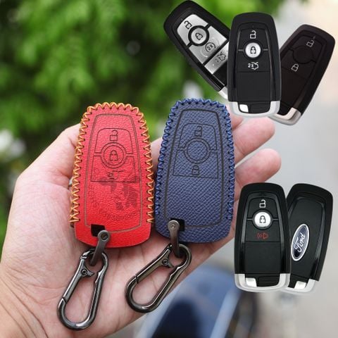  Bao Da Chìa Khóa ô tô Ford Ecosport, Everest 2018-2020 , Ranger, Explorer 2019 ( Da bò thật , giá tận xưởng) 006 