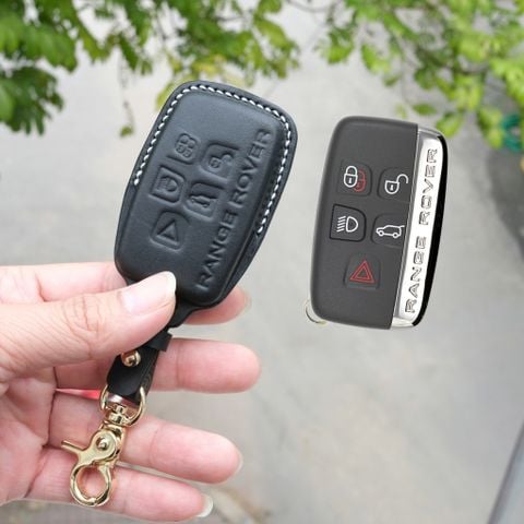  Bao da chìa khóa Range Rover, RangeRover Handmade da thật 002 