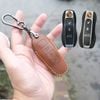 Bao da chìa khoá PORSCHE Macan, Cayenne, Panamera, 911, 718 Pors handmade da thật