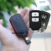 Bao da chìa khoá Honda Jazz, CRV, HRV handmade da thật 003