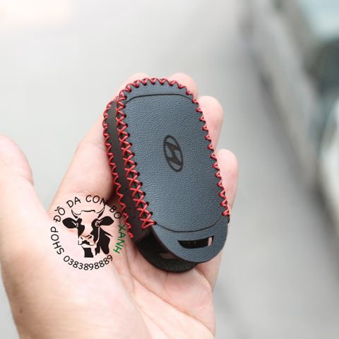  Bao da chìa khoá Hyundai Palisade handmade da thật 