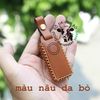 Bao Da Chìa Khóa Remote Pitech chống trộm, keyfob Pi V1 và V2 handmade da thật