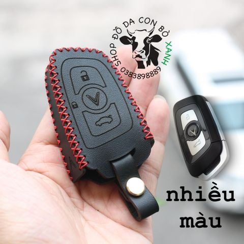  Bao Da Chìa Khóa Vinfast Lux, Lux A, Lux SA Da Bò Nhập Khẩu, Khắc Tên, Số Đt Lên Bao Da 002 