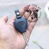 Bao da chìa khóa Toyota Vios, Yaris, Innova, Altis, Fortuner, Hilux, Camry 2006 - 2012 handmade da thật (chìa cơ) 001