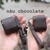 Bao da Airpod, bao da Airpods handmade da thật
