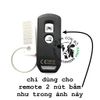 Bao Da Chìa Khóa Honda SH 300i (loại 2 nút bấm) handmade da thật
