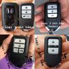 Bao Da Chìa Khóa Ôtô Honda CRV, City, Civic (2-3-4nút) Da Bò Nhập Khẩu, Khắc Tên + Số ĐT Chủ Xe 003