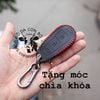 (Da Thật) Bao Da Chìa Khóa ô tô Suzuki XL7, Ertiga, Swift, Ciaz, Vitara Da Bò Nhập Khẩu ITALIA, Khắc Tên, Số ĐT chủ xe 001