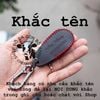 (Da Thật) Bao Da Chìa Khóa ô tô Suzuki XL7, Ertiga, Swift, Ciaz, Vitara Da Bò Nhập Khẩu ITALIA, Khắc Tên, Số ĐT chủ xe 001