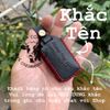 Bao da chìa khoá Honda City RS, Civic RS, Civic Turbo 4 nút bấm handmade da thật 003