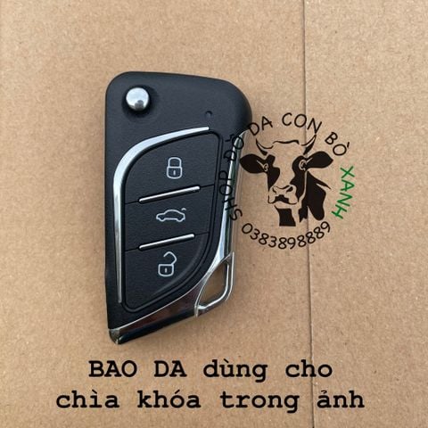  Bao da chìa chế, chìa độ, chìa gập C010 