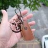 Bao da bọc ốp chìa khoá Volkswagen Viloran, Teramont, Tiguan, Luxury S, T-Cross handmade da thật