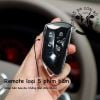 Bao da bọc ốp chìa khoá Volkswagen Viloran, Teramont, Tiguan, Luxury S, T-Cross handmade da thật