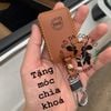Bao Da Chìa Khóa Volvo XC90, XC60, XC40, V90, S90, S60 handmade da thật 001
