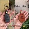 Bao da chìa khóa Honda civic, CRV, CR-V 2006 2012, city 2010 handmade da thật (chìa cơ) 001