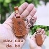 Bao Da Chìa Khóa Smartkey Yamaha NVX, Janus, Nozza Grande, FreeGo, Latte handmade da thật