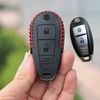 (Da Thật) Bao Da Chìa Khóa ô tô Suzuki XL7, Ertiga, Swift, Ciaz, Vitara Da Bò Nhập Khẩu ITALIA, Khắc Tên, Số ĐT chủ xe 001
