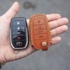 Bao Da Chìa Khóa xe ô tô toyota Hilux, Land Cruiser, Innova, Prado, Camry, Fortuner, Rav 4 handmade da thật 009